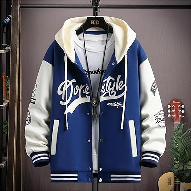 Amvosh Print Button Hoodie